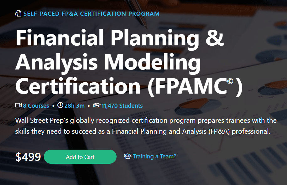 Financial Planning & Analysis Modeling1