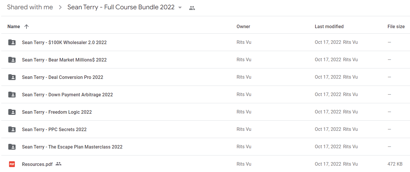 Full Course Bundle 20222